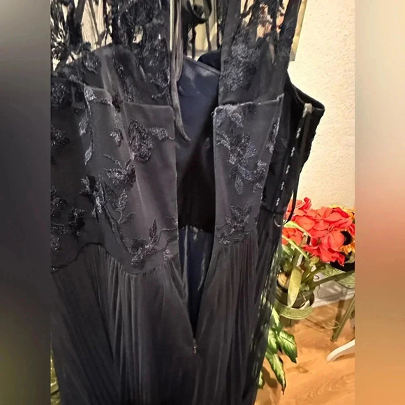 City Chic Angelic Navy Maxi dress size XL/22 - Picture 10 of 16